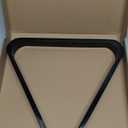 Solid Wood Pool Ball Rack Billiard Ball Triangle Rack, Pool Table Ball Holder Positioning Rack,2-1/4" Pool Ball Rack (Black)