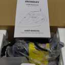 Steam Iron for Clothes 20s Fast Heating, 1700W Iron with 15.21oz Large Water Tank, 3-Way Auto shutoff, Burst Steam, Spray Mist, Anti-Drip, Self-Cleaning, Vertical Ironing for Home, Blue