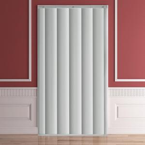 Peryiter Soundproof Blanket Thermal Insulated Door Curtain Thicken Cotton Warm Soundproofing Door Cover Warm Cold Protection for Living Room Garage Front Patio Kitchen(32 x 80 Inches)