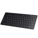 SPARIN Bluetooth Keyboard for Samsung Galaxy Tab A11+/A9 Plus/S11/S10 FE/S10+/S6 Lite and Other Android Tablet, Wireless Keyboard for Samsung Models/Windows/PC/Phone, Lightweight, Ultra-Slim Black