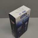 OralB Rechargeable Electric Toothbrush, iO2 Starter Kit, 3 Cleaning Modes, Automatic Pressure Sensor to Protect Gums, 2 Brush Heads, Night Black