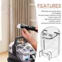 Self-Cleaning Hose Tool & 4 Pack Castor Wheels Compatible with Bissell Little Green HydroSteam Carpet Cleaners 3605 3618 3532