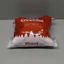 RSLOVE Christmas Outfits for Women - Sexy Christmas Dress with Cape 2Pcs Velvet Santa Costume Xmas Babydoll Furry (Medium, Red)