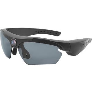Sports Camera Sunglasses for Men, Smart Sunglasses with Camera, HD 1080p Action Video Cameras UV Protection for Outdoor Activities Cycling, Traveling, Driving