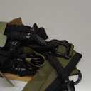 Pull Up Assistance Bands - 4 Heavy Duty Pull Up Bands with Adjustable Strap and Foot Rest - Stackable Pull Up Assist Band Set for Pull Up Bar - Resistance Bands for Pull Ups Chin Ups Strength Training