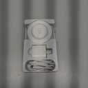 Hicober 3 in 1 Wireless Charging Station for iPhone 15, Magnetic Foldable Travel Charger Station Stand 18W for iPhone Air 17 16 15 14 13 12 Pro/Max/Plus/Apple Watch All Series & Airpods (White)