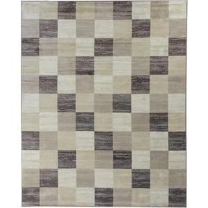 Superior Indoor Area Rug, Neutral Modern Geometric Home Decor for Living Room, Dining, Kitchen, Bedroom, Office, Nursery, Woven Rugs, Jute Backing, Rockaway Collection, 4' x 6', Beige