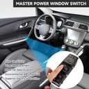 Front Left Driver Side Master Power Window Switch - Compatible for Mercedes-Benz GLE350 / GLE400 / GLE550e / B250e 2016-2017 for Mercedes-Benz GLA45 AMG / GLA250 2015-2017 - Replace Part 1669054300