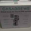 CASABREWS CM5418 Espresso Machine 20 Bar, Compact Espresso Maker with Steam Milk Frother, Stainless Steel Coffee Machine with 34oz Removable Water Tank for Cappuccino, Gift for Women or Men, Silver