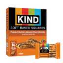 5 x KIND Soft Baked Squares, Peanut Butter Almond Flour Blondie, Gluten Free, Healthy Snack Bars, 5g Protein, 6 Count (EXP 07/25/26)