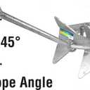 Seachoice Hot-Dipped Galvanized Steel Fold-and-Hold Anchor