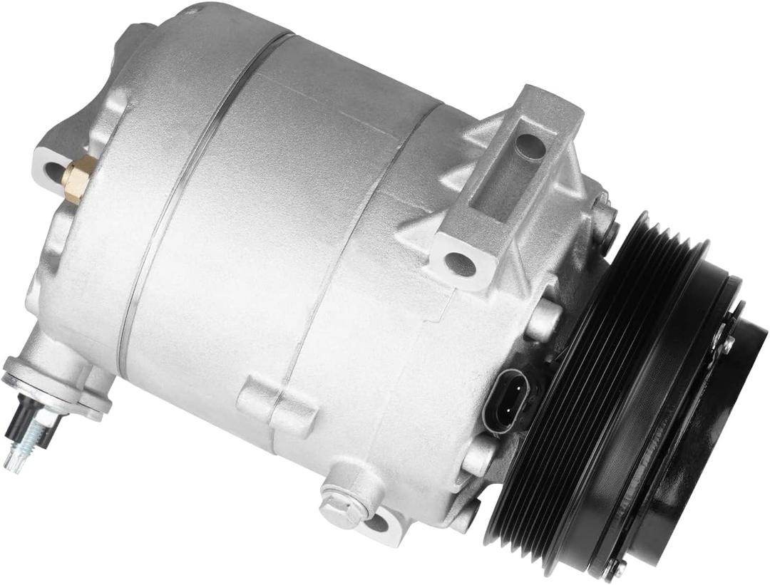 New AC Air Condition Compressor with Clutch for 2007-2012 Chevy Malibu 2.2L 2.4L, 2005-2010 Chevy Cobalt HHR 2.0L 2.2L 2.4L, 2002-2005 Chevy Cavalier Pontiac Sunfire, 2007-2010 Pontiac G6
