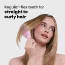 Tangle Teezer Ultimate Detangler Brush for Wet & Dry Hair, Eliminates Knots & Reduces Breakage for Straight to Wavy Hair Types, Millennial Pink