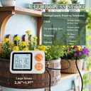 Automatic Watering System for Potted Plants, Indoor Auto Plant Waterer with Programmable Timer, Soil Moisture Sensor self Watering Device for 15 Plants, Ideal for Travel, Vacation, Away, 33 feet
