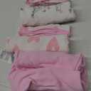 Soarwg Kids Baby Swaddle, Swaddle Blanket, Swaddle Sack, Organic Nursery Swaddling Blankets 0-3 Months, Standard 100 by Oeko-TEX, Adjustable Newborn Swaddle Wrap Infant Sleep Sacks 4 Pack Small (Pink Floral Love)