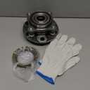 MACEL 515040 4WD Front Wheel Bearing and Hub Assembly Compatible with 05-19 Toyota Tacoma, 03-19 Toyota 4Runner, 07-14 Toyota FJ Cruiser, 03-09 Lexus GX470, 10-19 Lexus GX460, 6lugs w/WBS