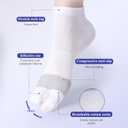 Bunion Socks For Women & Men,Bunion Relief Socks,Big Toe Separator Socks,Toe Straightener Alignment, Hallux Valgus