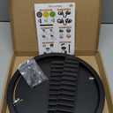 FPXVG Lid Mouse Trap Metal 5 Gallon lid, Strong Metal Material That Cannot be Bitten, auto Reset, Repeat Catch, Indoor Outdoor, (1pack)