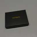 Wallet for Men RFID Wallet with 2 ID Windows & Money Clip, Slim Pop Up Card Holder for 10-12 Cards, Bifold Minimalist Smart Wallet for Front Pocket, Compact Metal Credit Card Holder, Gifts for Men (Carbon Fiber)