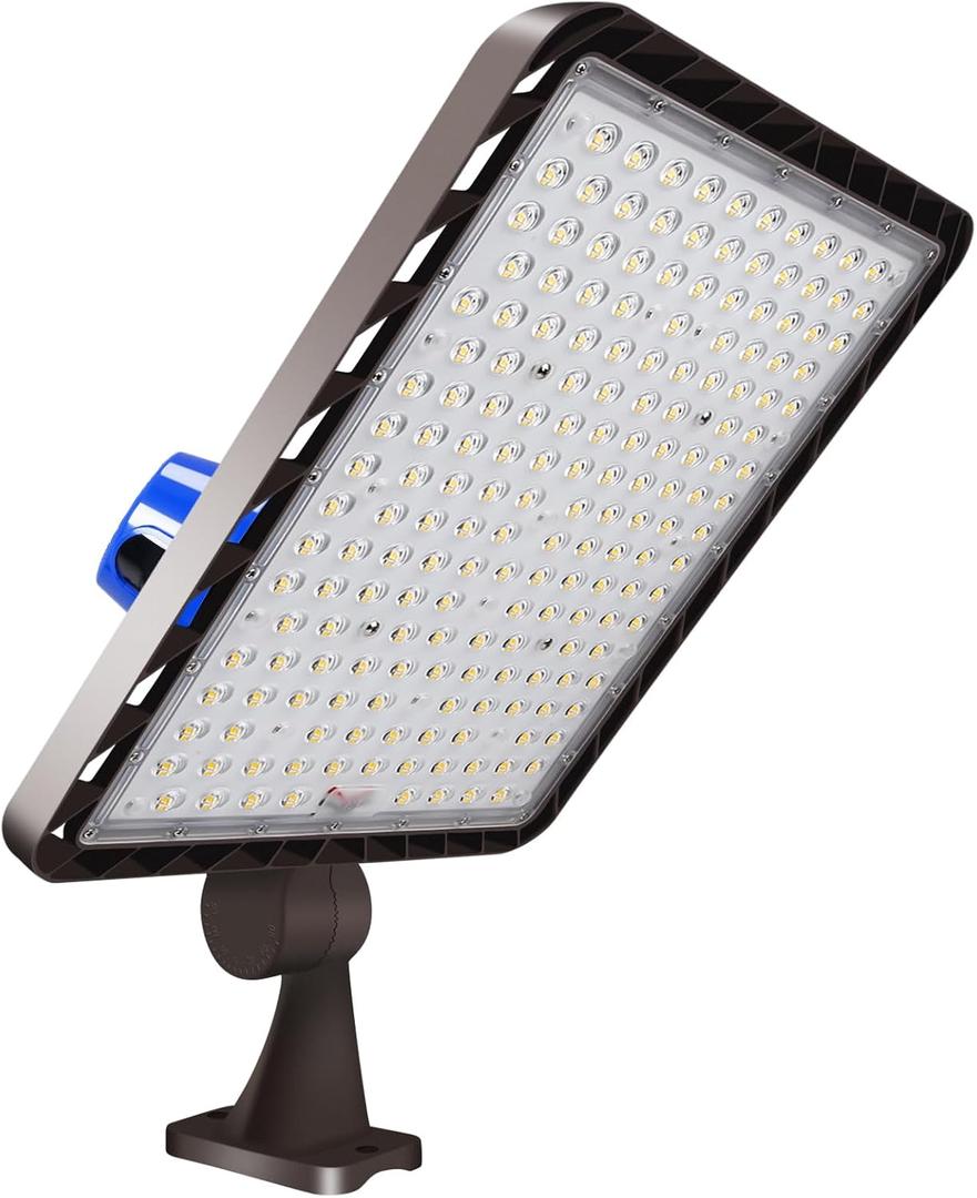 ledmo 480W LED Parking Lot Light,5000K 72000LM Super Bright Dusk to Dawn Outdoor Commercial Street Light IP65 Exterior Security Large Area Flood Lighting with 180Adjustable Bracket