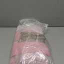 Girls Curtains for Living Room Bedroom Curtains Double Layer Blackout Curtain 63 Inch Length Star Cut Out Pink Curtain Window Drapes for Nursery 1 Panel (W52 X L63 InchesPink)