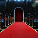 HOMBYS 450 GSM Extra Thick 3x20 ft Red Carpet Runner for Partys & Events, Heavy-Duty Felt Aisle Runway Rug for Steps, Prom Proposal & Wedding Ceremony Decorations, Hollywood Oscars for VIP Awards