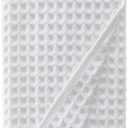 sea me at home Waffle Hand Towel  100% Turkish Cotton, Quick-Dry, Soft and Absorbent Bathroom Towel (White)