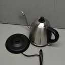 Stariver Electric Kettle Gooseneck Kettle, 1L Water Boiler, BPA-Free, Pour Over Tea Pot Stainless Steel for Coffee & Tea with Fast Heating, Auto-Shut Off and Boil-Dry Protection Tech