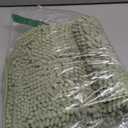 OLANLY Dog Door Mat for Muddy Paws 24x16, Absorbs Moisture and Dirt, Absorbent Non-Slip Washable Doormat, Quick Dry Chenille Mud Mat for Dogs, Entry Indoor Entryway Carpet for Inside Floor, Sage Green