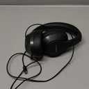 W2 Foldable Wired Headphones, 3.5mm Jack & USB C Adapter, Over Ear Headset for iPhone 17 16, iPad Pro, Samsung S25 S24, 4.9ft Braided Cable & Pouch for Travel, Office, Casual Gaming, Black