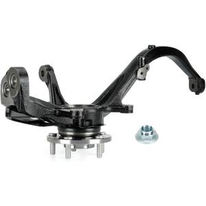 Front Left Steering Knuckle & Wheel Bearing Hub Assembly for Ford Fusion 2006-2012, Mercury Milan 2006-2011, Lincoln MKZ 2007-2012, Zephyr 2006, 698-409 698409, Driver Side