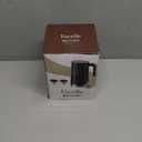 Facelle Milk Frother, 4-in-1 Electric Milk Steamer and Frother, 10oz/300ml Automatic Hot & Cold Foam Maker and Milk Warmer with Auto Shut-Off, for Latte, Cappuccino, Macchiato, Hot Chocolate - Black