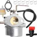 Anxingo Carburetor for Coleman Powermate 4000 Watts Maxa 5000 ER Plus Generator Powerbase Sears Companion 5250W 5500W 919.329150 919.32721 8HP 10HP Generators LH318XA LH358EA LH358XA Carb