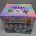 30 Colors Tie Dye Kit, Tie Dye Set for Kids, Pre-Filled Tye Dye Bottles, Non Toxic Permanent Fabric Dye Art Set, Easy DIY Fabric Art - Create Fun (30 Colors)