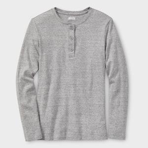 Long Sleeve Grey Shirt, S