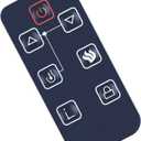 Replacement Remote Control for FEBO Flame Electric Fireplace 15IN-23-100 F15-I-005-031B 14IN-28-078 ZHS-32-D F15-I-005-009