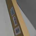 LazBlinds Cordless White 1" Room Darkening Vinyl Mini Blinds, 32" W X 36" H Horizontal Window Blinds for Home, Cordless Shades for Indoor Windows