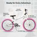JOYSTAR Brockway Freestyle Kids BMX Bikes 20" 24" Kids Bicycles for 6-14 Years Old Boys Girls and Beginner-Level Riders 2 Pegs Multiple Colors, 24 Inch Wheels