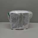 EZ-CHILL 9" Electric Portable 2-Speed, Quiet Box Fan, Ideal for Home, Bedroom, Dorm, & Office, BP-9B (White)