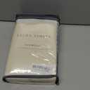 Laura Ashley - Twin Bedskirt, Plain Weave Cotton Bedding, Split Corner with Decorative Bow Ties, Dorm Essentials, Oeko-Tex Certified (Hedy Blue)