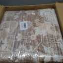 DEXI 9x12 Large Area Rugs for Living Room, Washable Rug for Bedroom, Beige