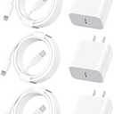 【Apple MFi Certified】iPhone Charger Fast Charging,3Pack Apple Charger Adapter Super Fast Charger iPhone 6FT USB C to Lightning Cable Cord for iPhone 14 Pro Max/14 Plus/13 MiNi/13/12/11/10/X/SE/AirPods