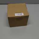 Salt Cellar, Modern Ceramic Salt Pig, Salt Containers for Countertop, Sugar Container, Sugar Jar, Easy Access, Dishwasher Safe (Mint Green)