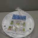 Chicken Waterer for 5 Gallon Bucket Up to 11.8in Openings, 3-Lock Fixed
