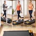 Walking Treadmill Pad with 5% Incline, 2.5HP，Quiet Operation for Home or Office