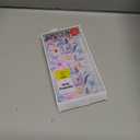 for iPhone 13 Case Fashion Flower Pattern Slim Liquid Silicone Dropproof for iPhone 13 Phone Cover 6.1 inch-Flower Purple