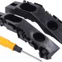 MOTOKU Front Driver and Passenger Side Bumper Bracket for Dodge Durango 2014-2022