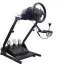 Racing Wheel Stand, Height Adjustable & Foldable Steering Wheal Stand Compatible with Logitech G25,G27,G29,G920 Gaming Cockpit