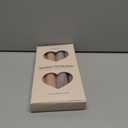 Heatless Hair Curler Set  4PCS Velvet Overnight Blowout Rods for Heatless Curls, Jumbo Flexible Curling Rods to Sleep In, No Heat Curling Tools for Natural Waves and Curls (2*Pink 2*Brown)