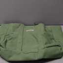 HOMESPON Large Canvas Tote Bag for Women Everything Bag with Pockets and Laptop Sleeve (Green)